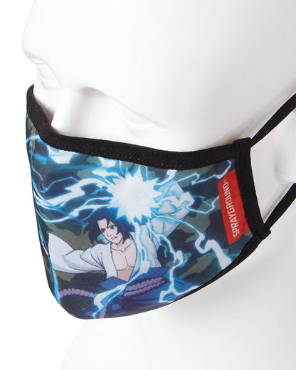 SPRAYGROUND® FASHION MASK ADULT NARUTO VS SASUKE FORM FITTING FACE-COVERING