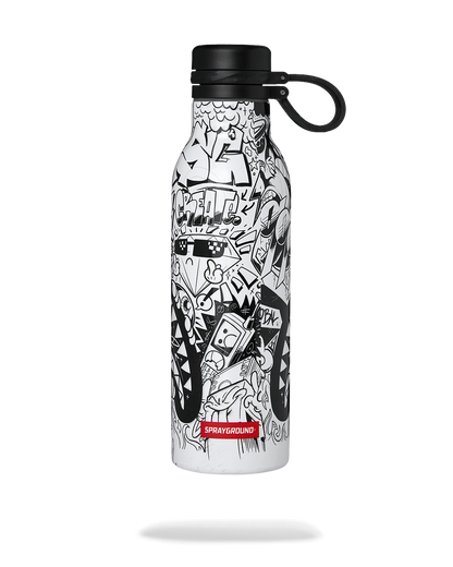 SPRAYGROUND® WATER BOTTLE DOODLE WATER BOTTLE