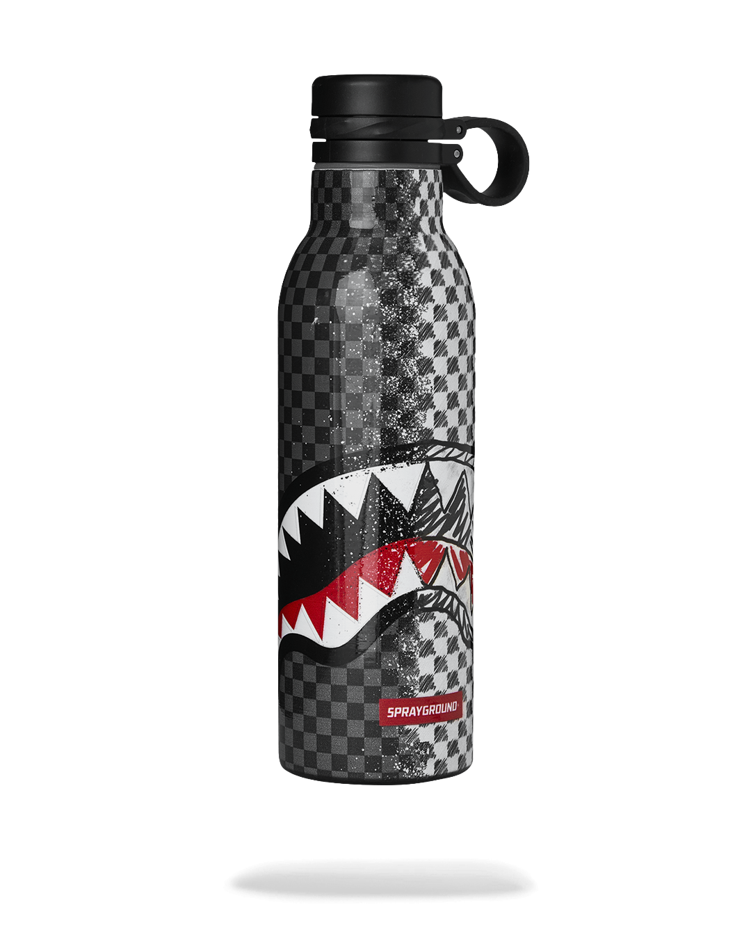 SPRAYGROUND® WATER BOTTLE DOODLE CHECK SPLIT WATER BOTTLE