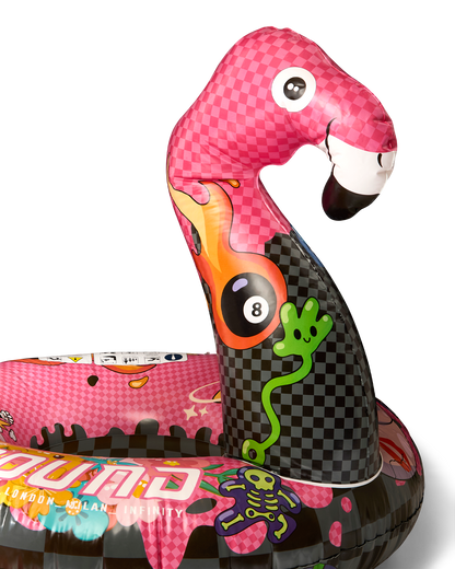SPRAYGROUND® FLOATY FLAMINGO MAFIA - POOL PARTY FLOATY