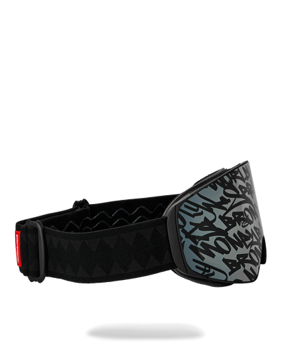 SPRAYGROUND® APPAREL GRAFFITI SKI GOGGLES SET (3 INTERCHANGEABLE LENSES)