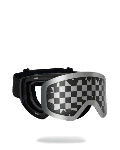 SPRAYGROUND® APPAREL GRAFFITI SKI GOGGLES SET (3 INTERCHANGEABLE LENSES)