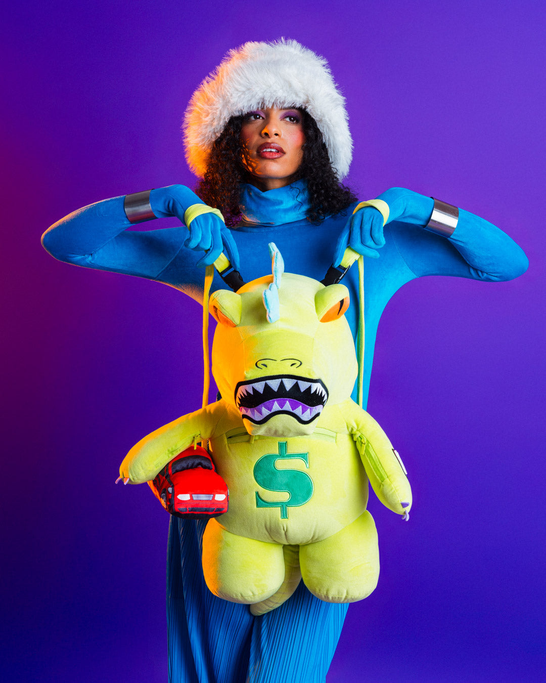 SPRAYGROUND® BACKPACK RUGRATS REPTAR GROWL PLUSH BACKPACK