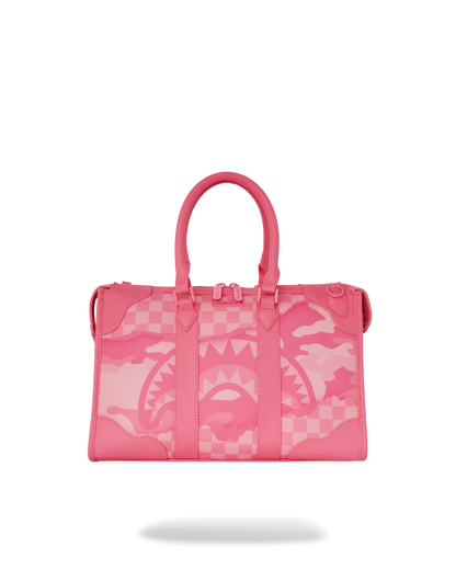 SPRAYGROUND® DUFFLE PINK 3AM RIPTIDE MINI PYRAMID DUFFLE