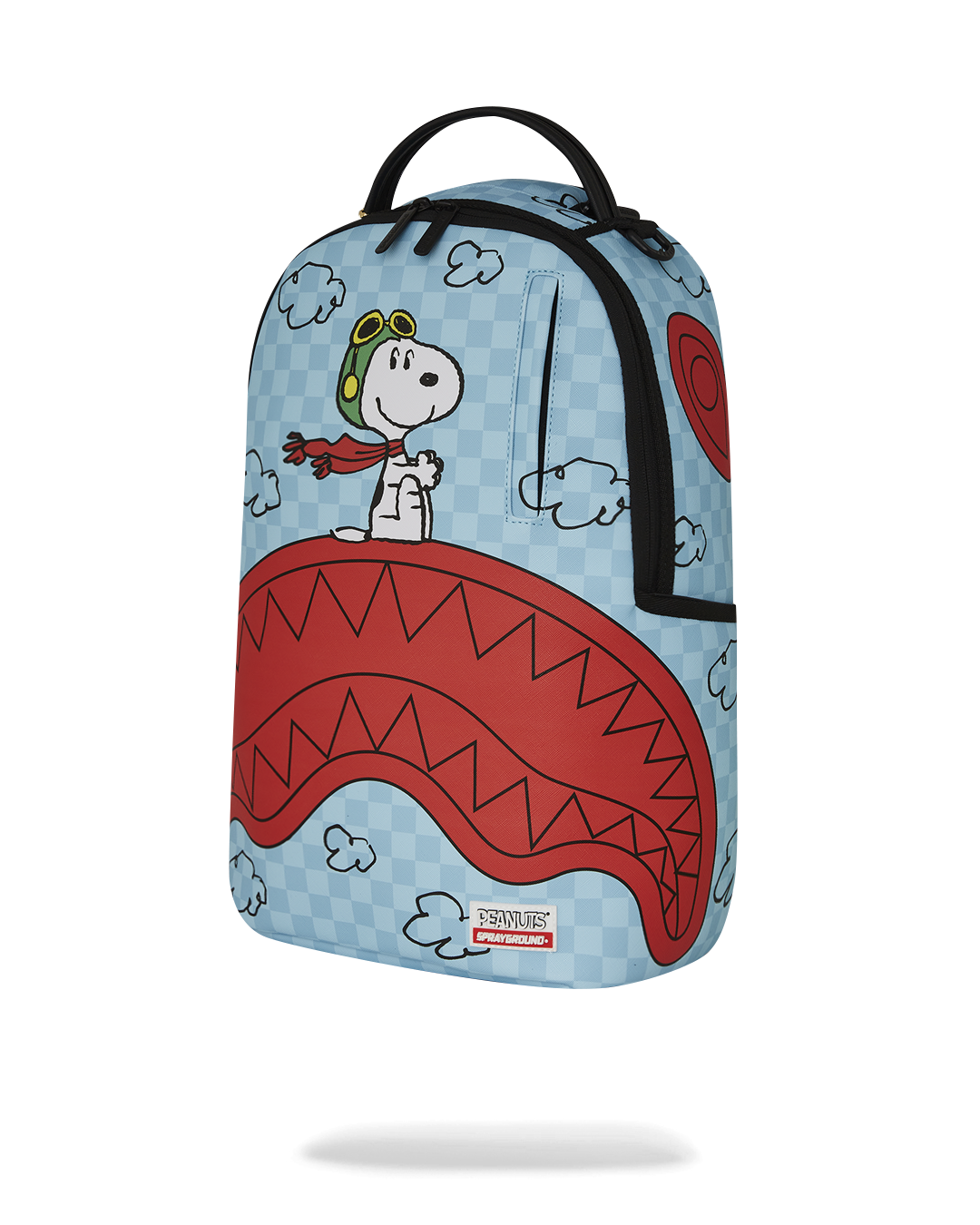 SPRAYGROUND® BACKPACK SNOOPY PILOT SHARK DLXSV BACKPACK
