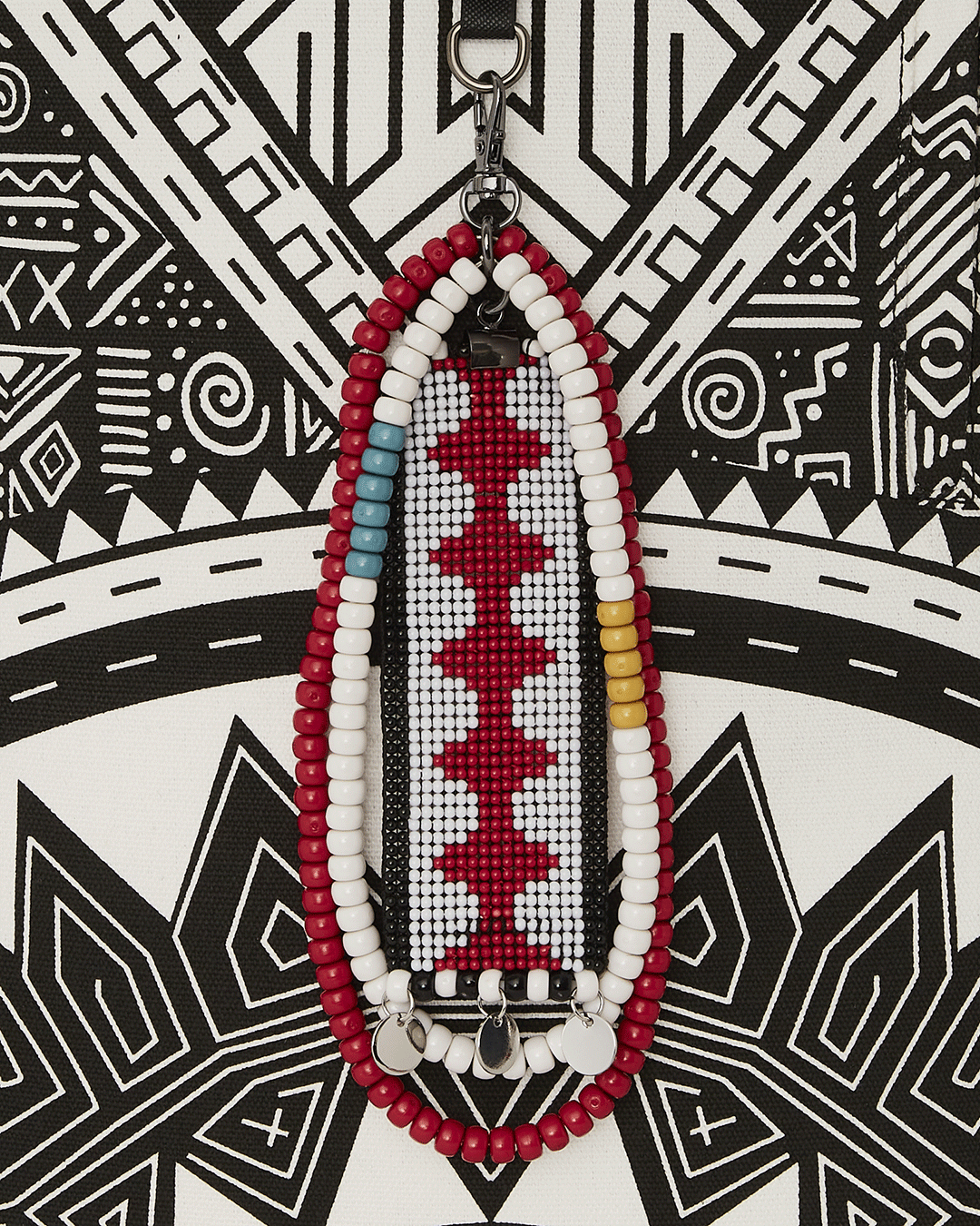 SPRAYGROUND® BACKPACK A.I. AFRICAN INTELLIGENCE THE SKYHAWK BACKPACK - SANDFLOWER COLLAB
