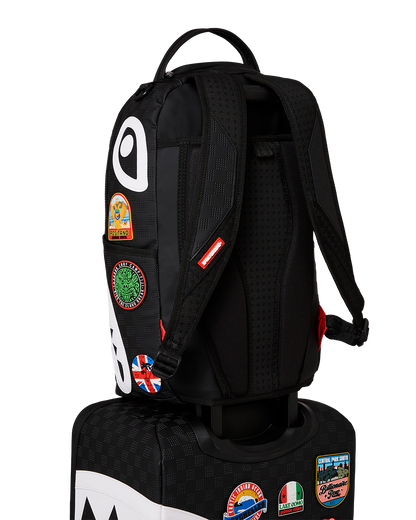 SPRAYGROUND® LUGGAGE GLOBAL MOGUL BILLIONAIRE IMPERIAL CARRY-ON LUGGAGE