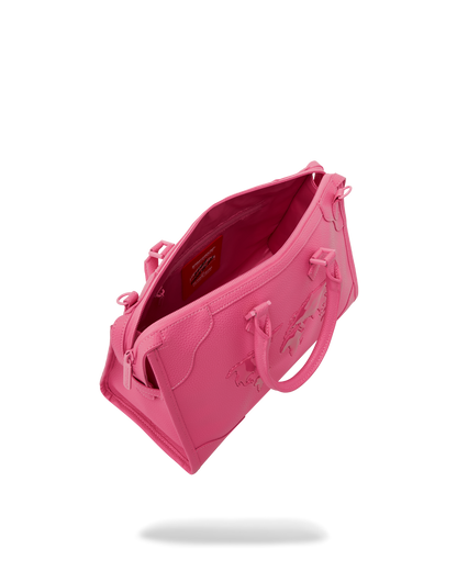 SPRAYGROUND® DUFFLE JAMES GLOBAL PINK PYRAMID DUFFLE