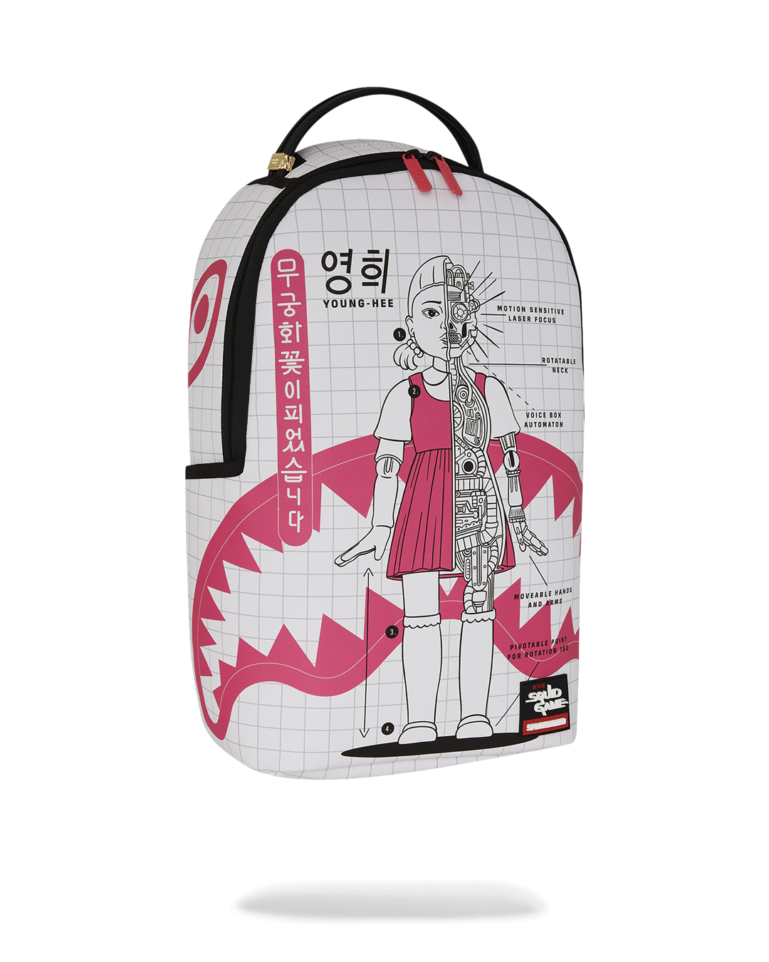 SPRAYGROUND® BACKPACK SQUID GAME ROBOT GIRL DLXSV BACKPACK