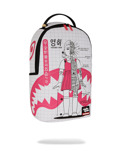 SPRAYGROUND® BACKPACK SQUID GAME ROBOT GIRL DLXSV BACKPACK
