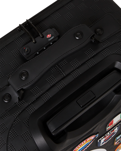 SPRAYGROUND® LUGGAGE GLOBAL MOGUL BILLIONAIRE IMPERIAL CARRY-ON LUGGAGE