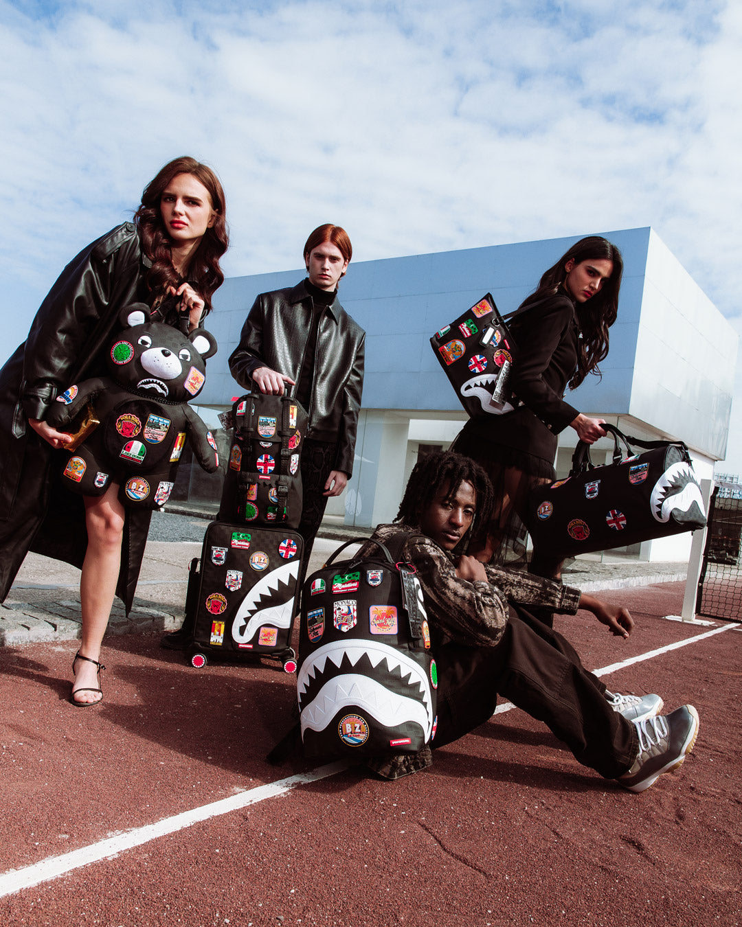 SPRAYGROUND® BACKPACK GLOBAL MOGUL BILLIONAIRE HILLS BACKPACK