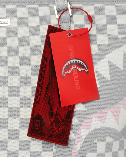 SPRAYGROUND® TOTE KNIT SHARKS IN PARIS IN CREAM TOTE