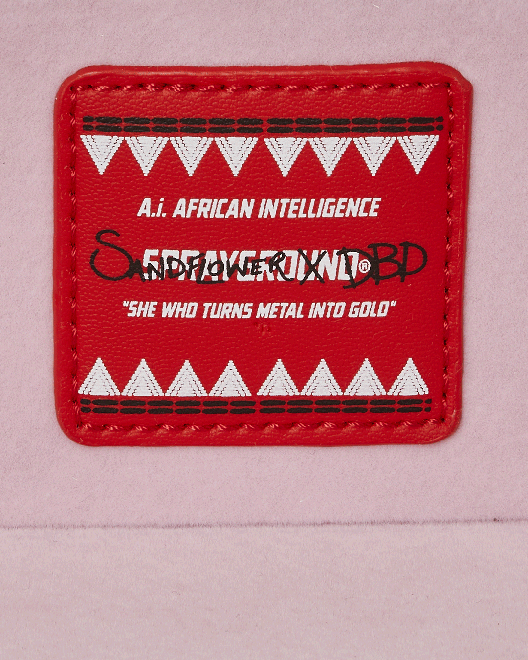 SPRAYGROUND® JEWELRY CASE A.I. AFRICAN INTELLIGENCE MESSAGE FROM THE FUTURE JEWELRY BOX - SANDFLOWER COLLAB