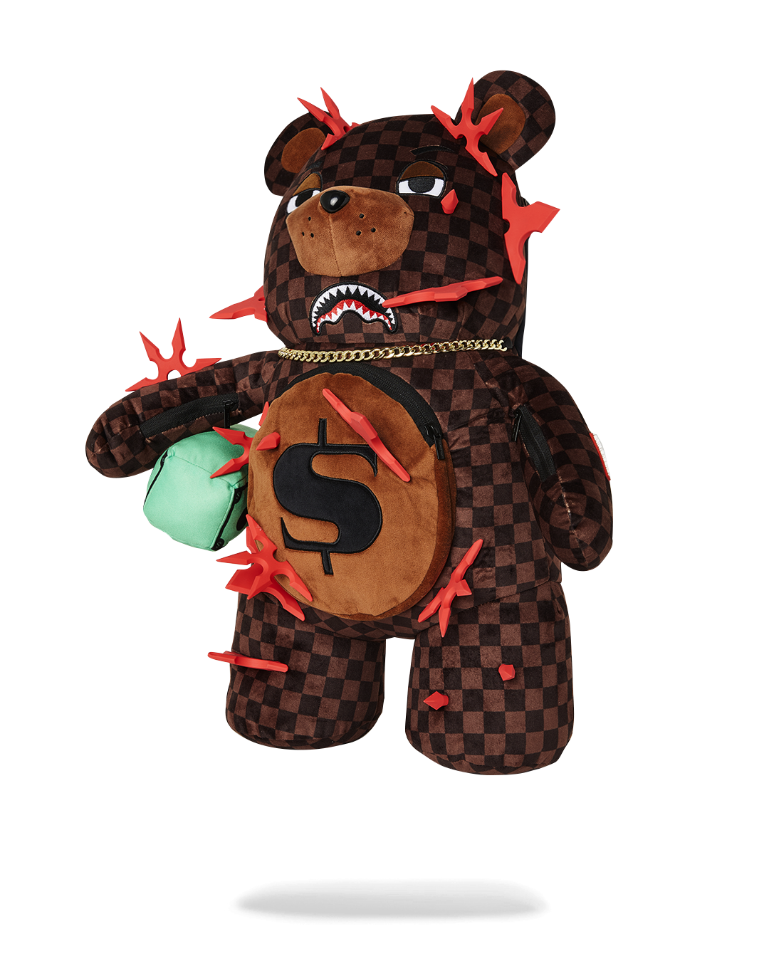 SPRAYGROUND® BACKPACK NINJA STAR BEAR BEAR BACKPACK