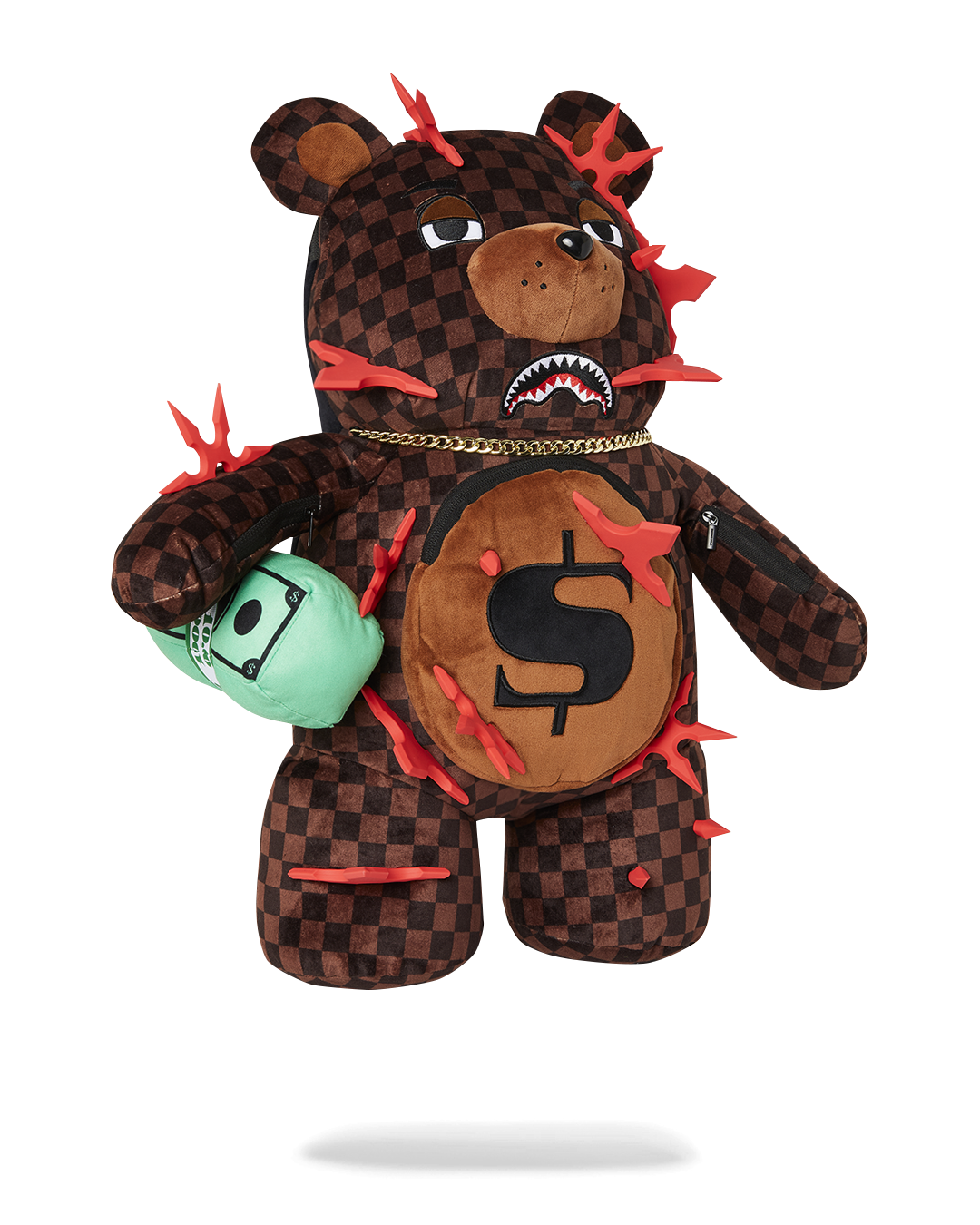 SPRAYGROUND® BACKPACK NINJA STAR BEAR BEAR BACKPACK