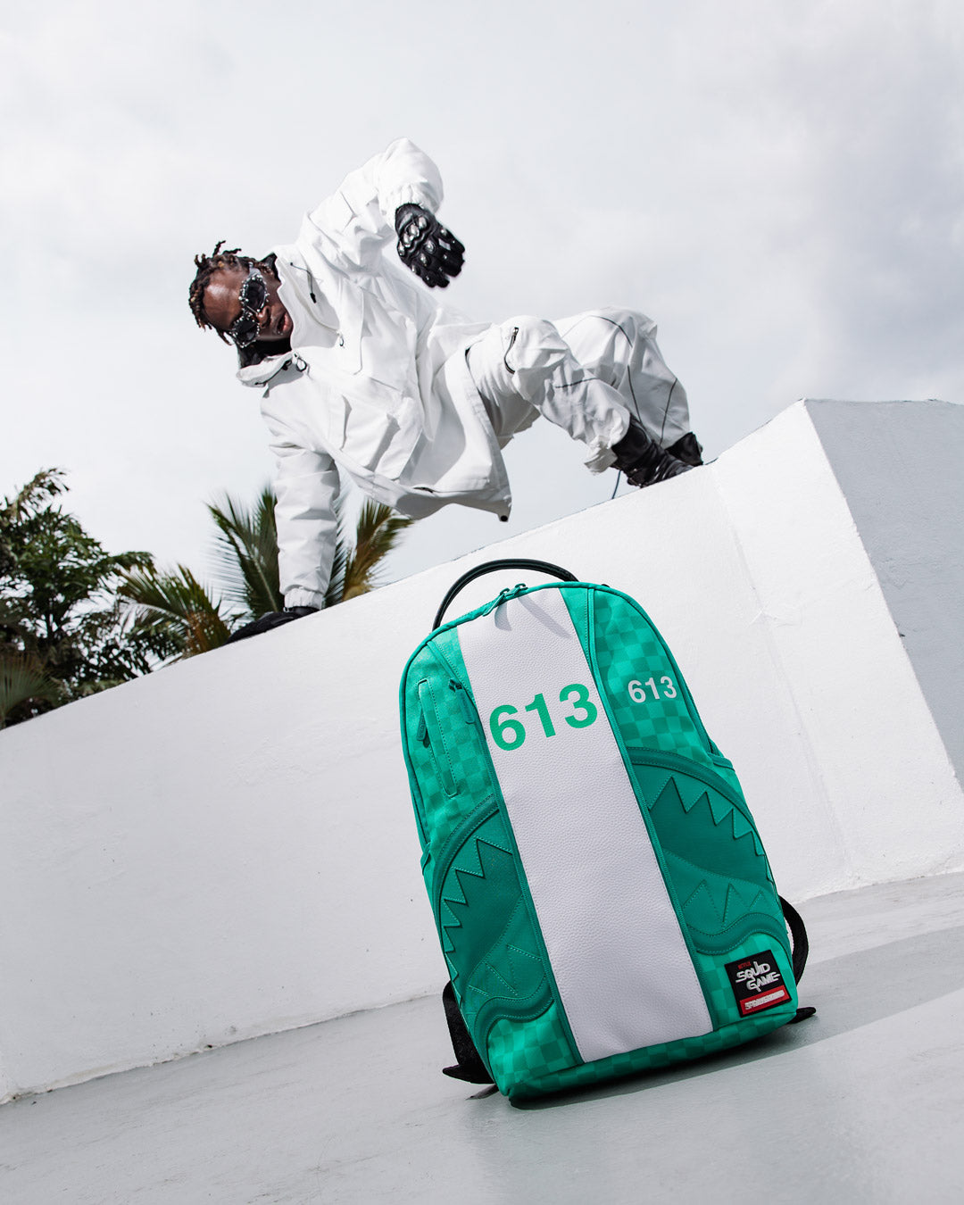 SPRAYGROUND® BACKPACK SQUID GAME JUMP SUIT BACKPACK
