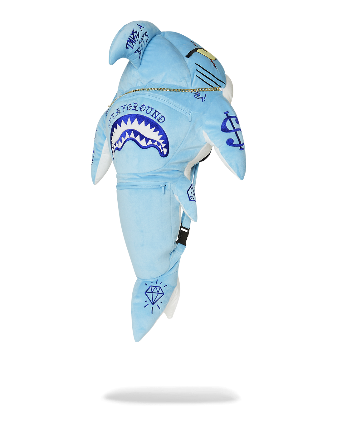 SPRAYGROUND® BACKPACK STUFFED SAVAGE HOODY BACKPACK SHARK