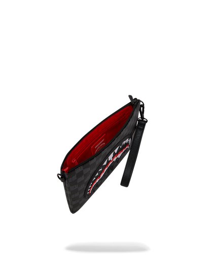 SPRAYGROUND® POUCHETTE SHARKS IN PARIS THUNDERDRIP CROSSOVER CLUTCH