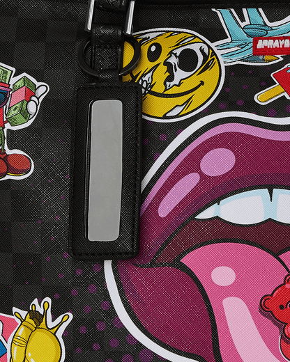 SPRAYGROUND® TOTE LIPS SMACK DOWN TOTE