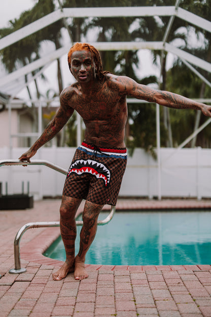 SPRAYGROUND® SWIM SHARKS IN PARIS GT SWIM SHORTS