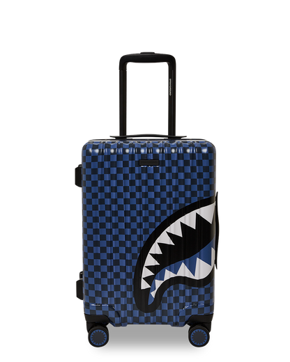 SPRAYGROUND® LUGGAGE MIDNIGHT MAGIC SHARKS IN PARIS HARD SHELL CARRY-ON LUGGAGE