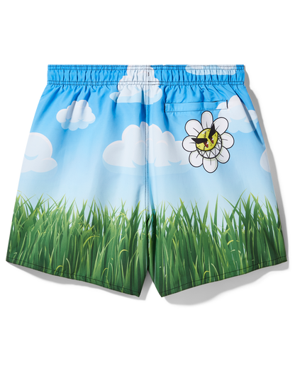 SPRAYGROUND® SWIM CRAZY DAISIES SWIM SHORTS