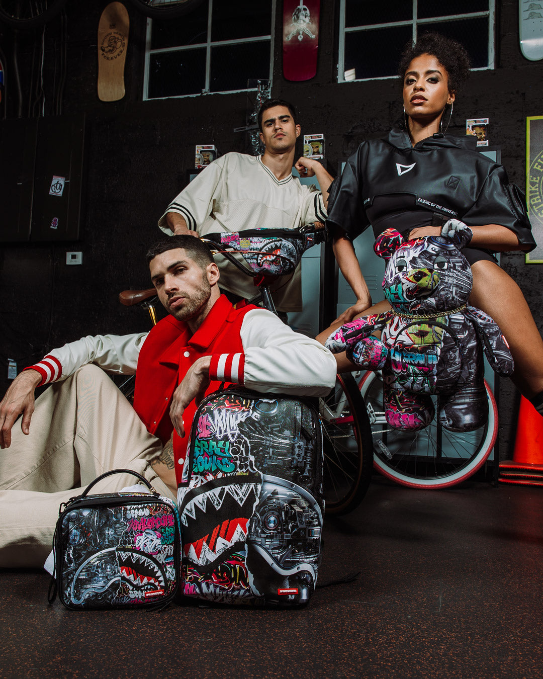 SPRAYGROUND® BACKPACK NEW CITY ANDROID MONEYBEAR TEDDYBEAR BACKPACK