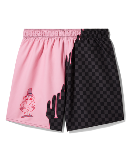 SPRAYGROUND® SWIM PINK PANTHER HALF PAINTED SWIM SHORTS