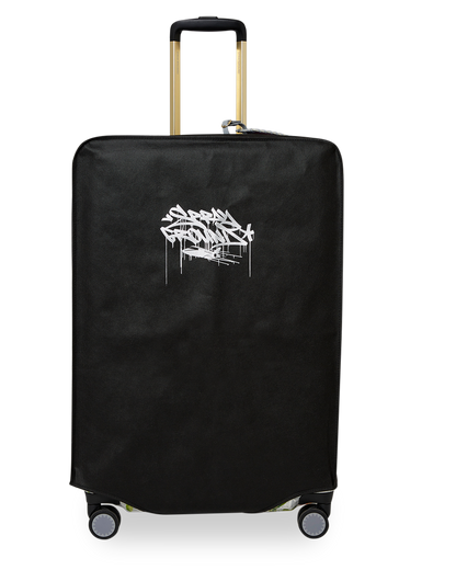 SPRAYGROUND® LUGGAGE A.I. AFRICAN INTELLIGENCE ELEGANT ENERGY FULL SIZE LUGGAGE - SANDFLOWER COLLAB