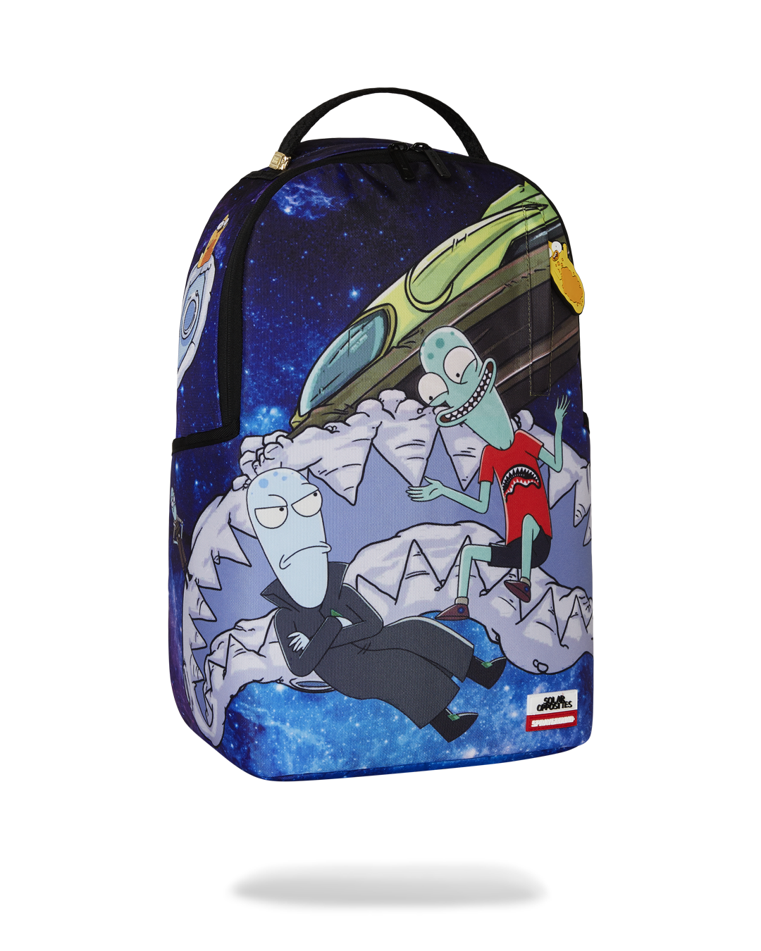 SPRAYGROUND® BACKPACK SOLAR OPPOSITES CRASH SHARKMOUTH DLXR BACKPACK