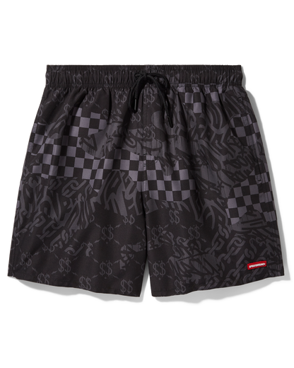 SPRAYGROUND® SWIM 3AM CHECK SWIM SHORTS