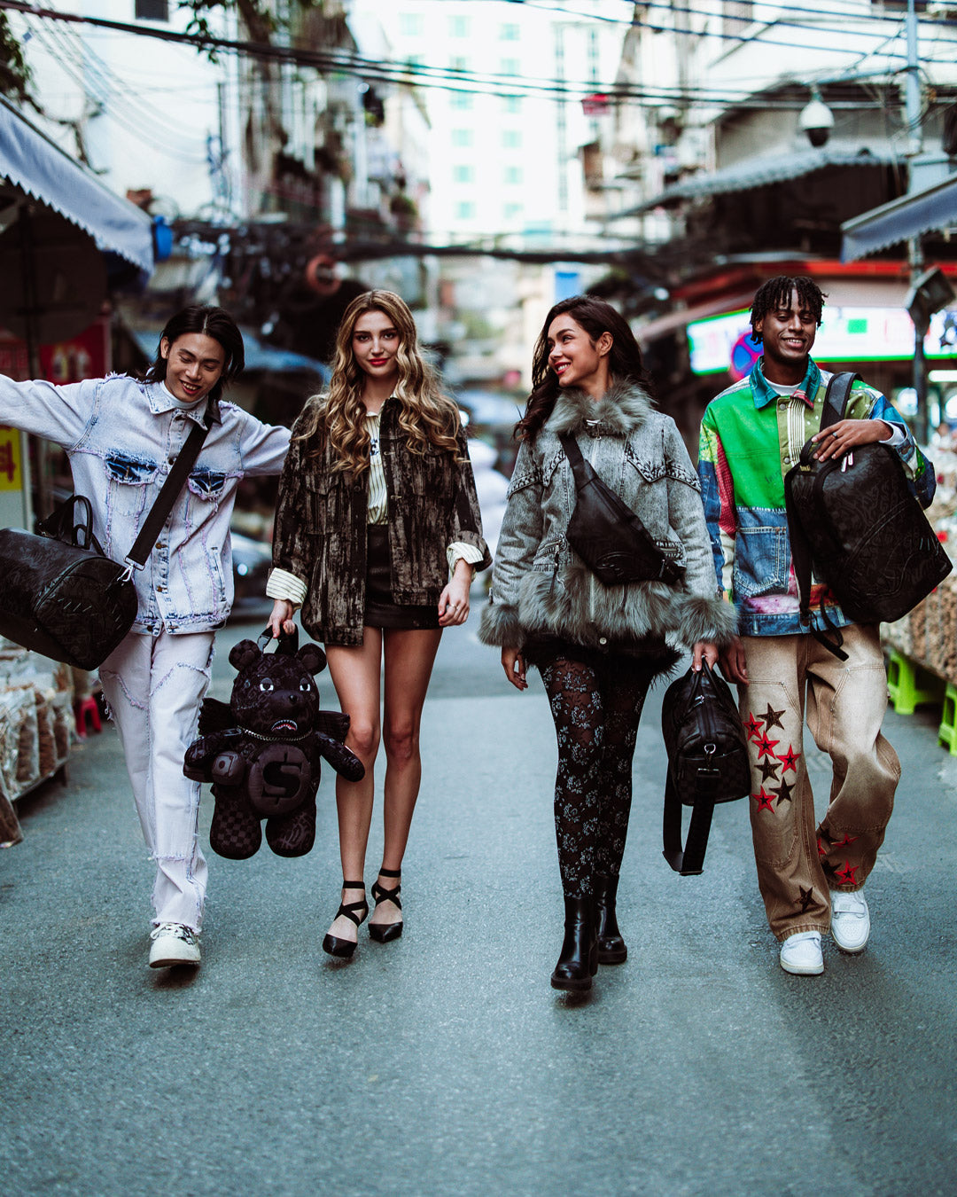 SPRAYGROUND® DUFFLE 3AM CHECK DUFFLE