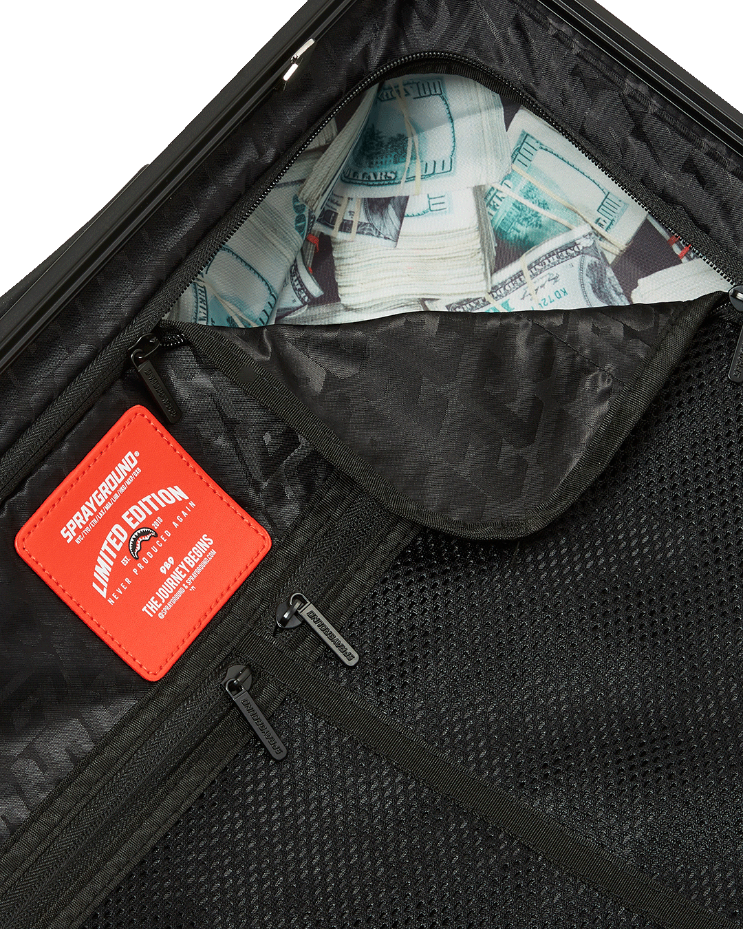 SPRAYGROUND® LUGGAGE SLIME TAKEOVER HARD SHELL CARRY-ON LUGGAGE