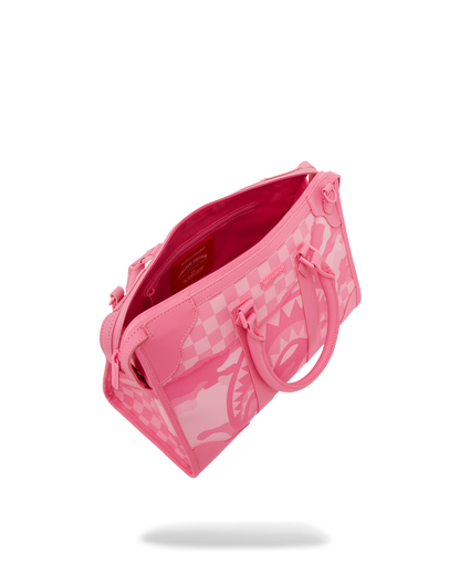 SPRAYGROUND® DUFFLE PINK 3AM RIPTIDE MINI PYRAMID DUFFLE
