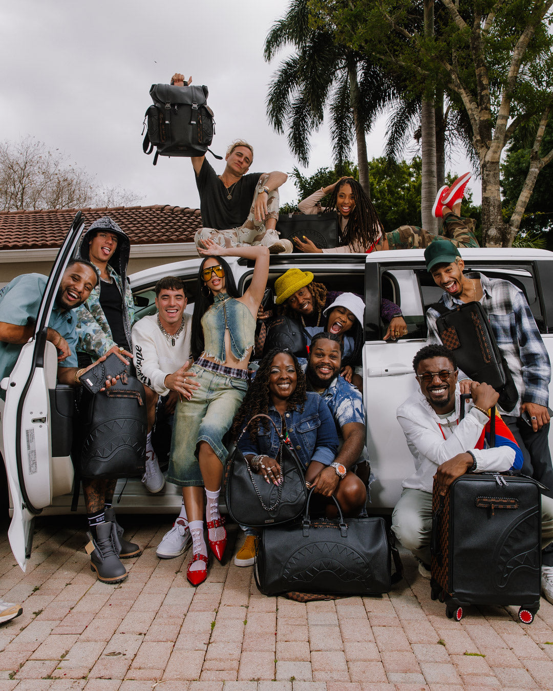 SPRAYGROUND® DUFFLE CHECKPOINT ROYALE DUFFLE