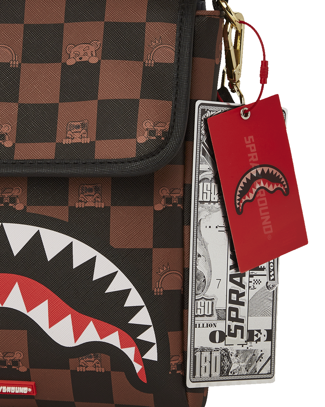 SPRAYGROUND® SLING THE HIDEOUT MESSENGER SLING BAG