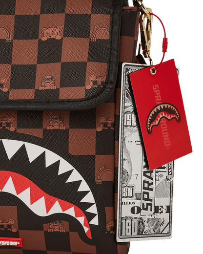 SPRAYGROUND® SLING THE HIDEOUT MESSENGER SLING BAG