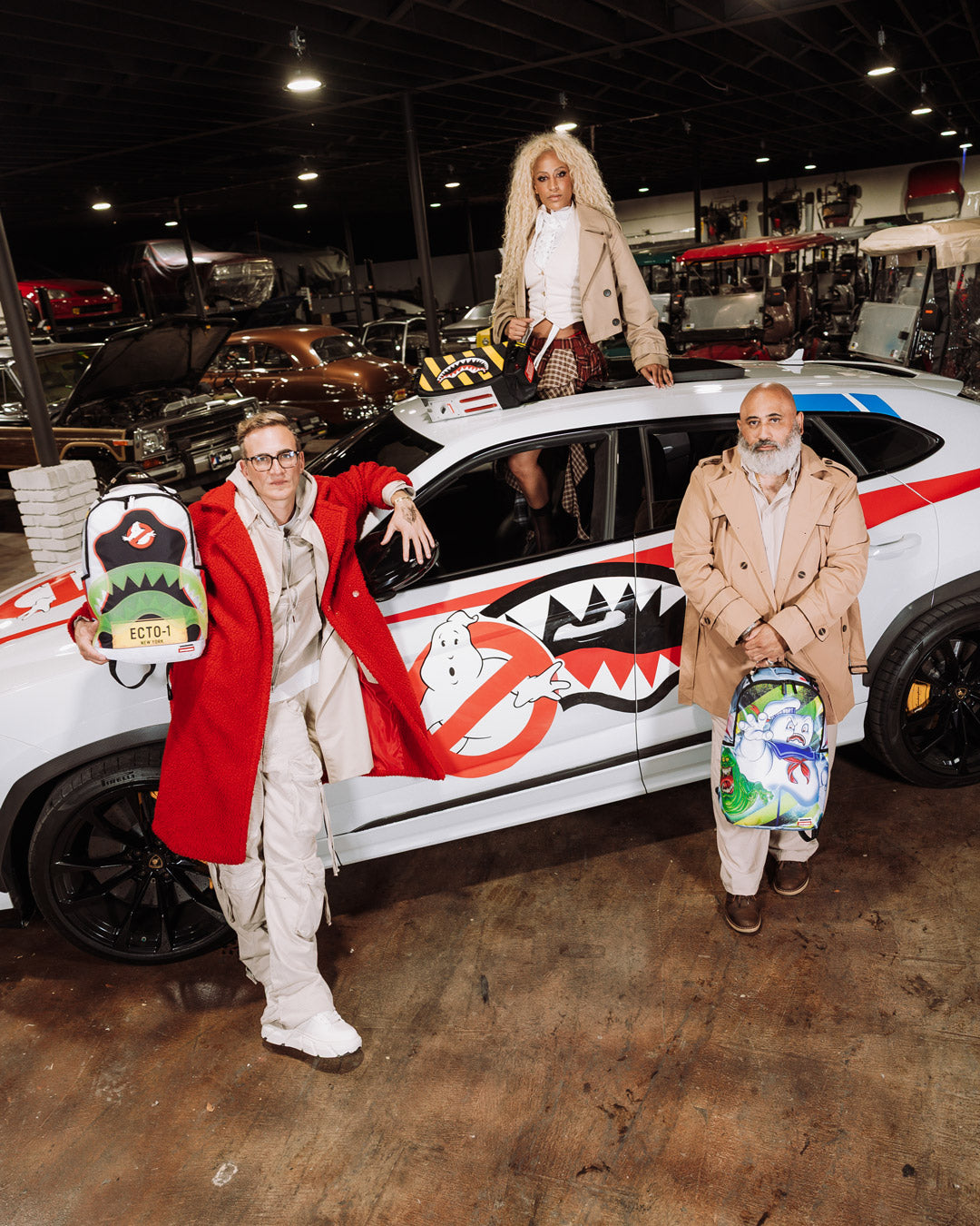 SPRAYGROUND® BACKPACK GHOSTBUSTERS ECTO-SHARK BACKPACK