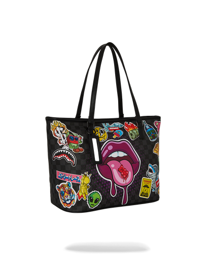 SPRAYGROUND® TOTE LIPS SMACK DOWN TOTE