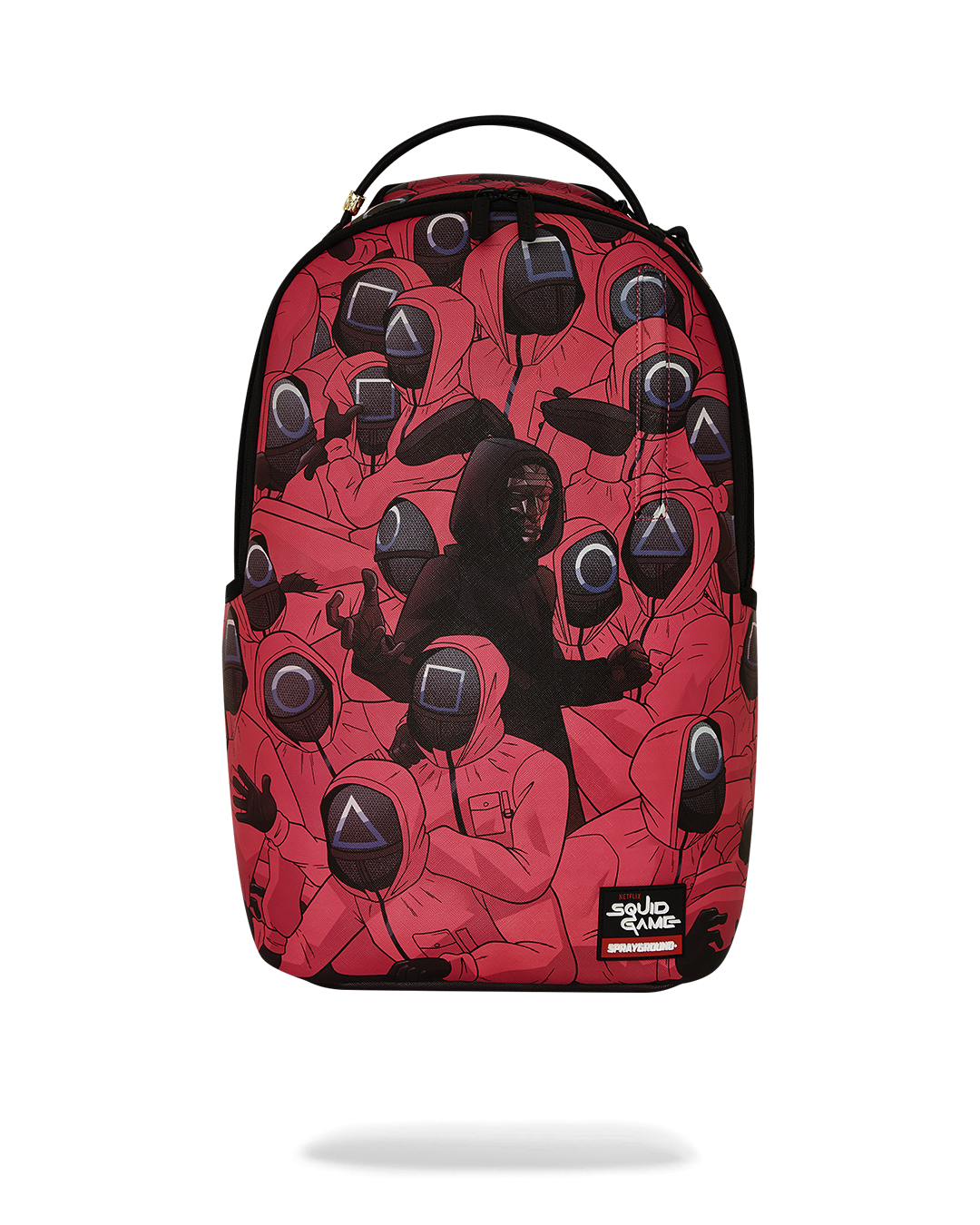 SPRAYGROUND® BACKPACK SQUID GAME FRONT MAN AND WORKERS CRAMMED BACKPACK