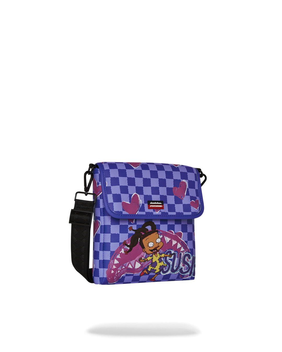 SPRAYGROUND® SLING RUGRATS SUSIE CRAYON SHARK MESSENGER SLING