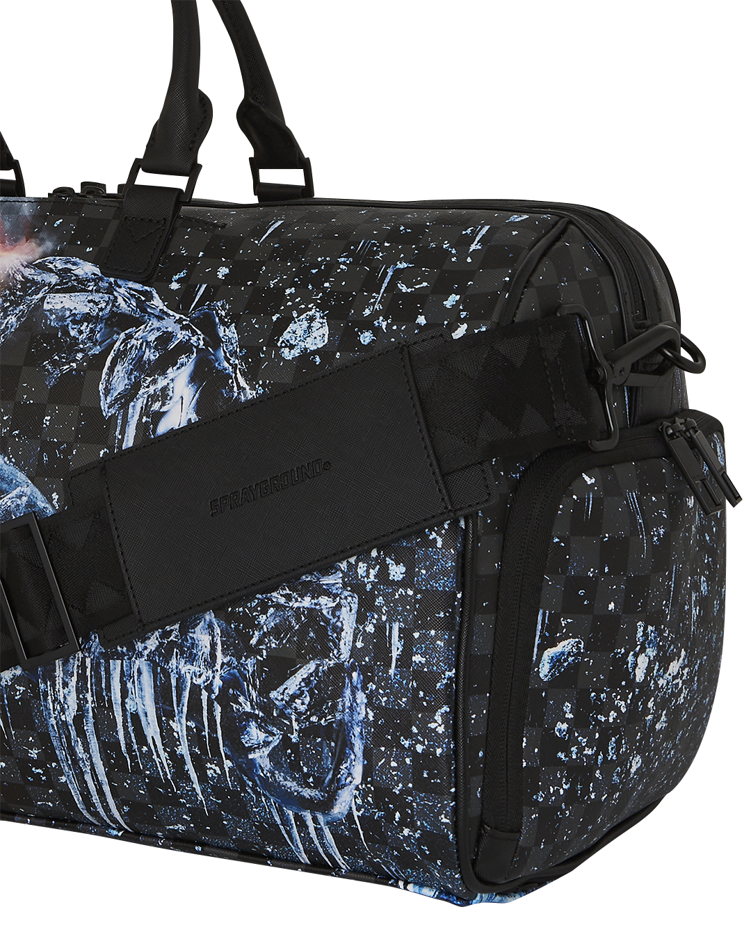 SPRAYGROUND® DUFFLE FIRE & ICE SHARK DUFFLE
