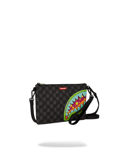 SPRAYGROUND® POUCHETTE SLIME TAKEOVER CROSSOVER CLUTCH