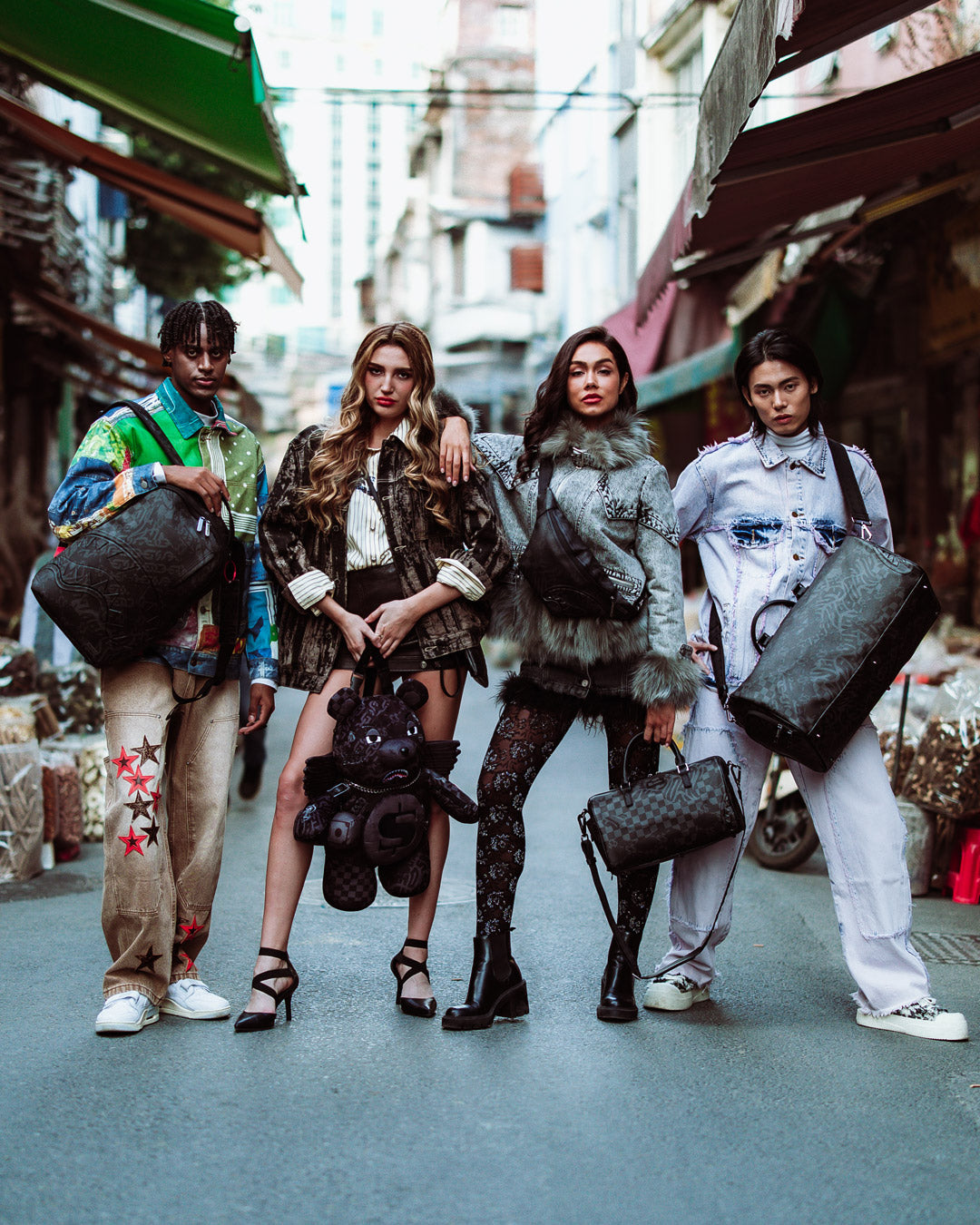 SPRAYGROUND® DUFFLE 3AM CHECK MINI DUFFLE