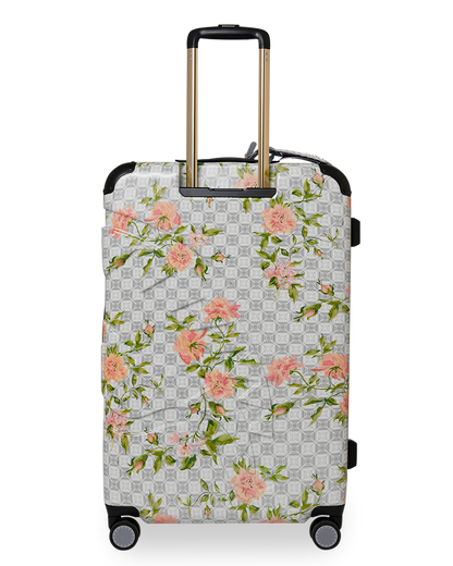 SPRAYGROUND® LUGGAGE A.I. AFRICAN INTELLIGENCE ELEGANT ENERGY FULL SIZE LUGGAGE - SANDFLOWER COLLAB