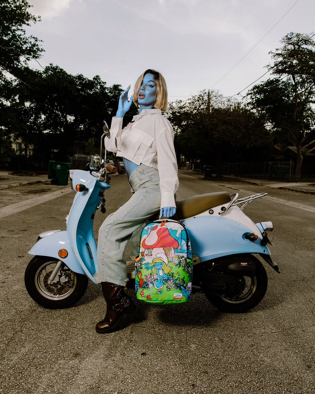 SPRAYGROUND® BACKPACK SMURFETTE ADMIRED DLXR BACKPACK