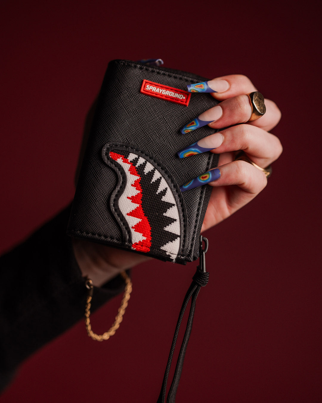 SPRAYGROUND® WALLET FLY KNIT MOUTH WALLET