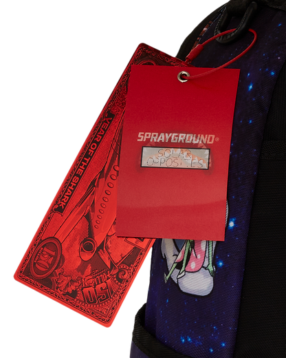 SPRAYGROUND® BACKPACK SOLAR OPPOSITES CRASH SHARKMOUTH DLXR BACKPACK