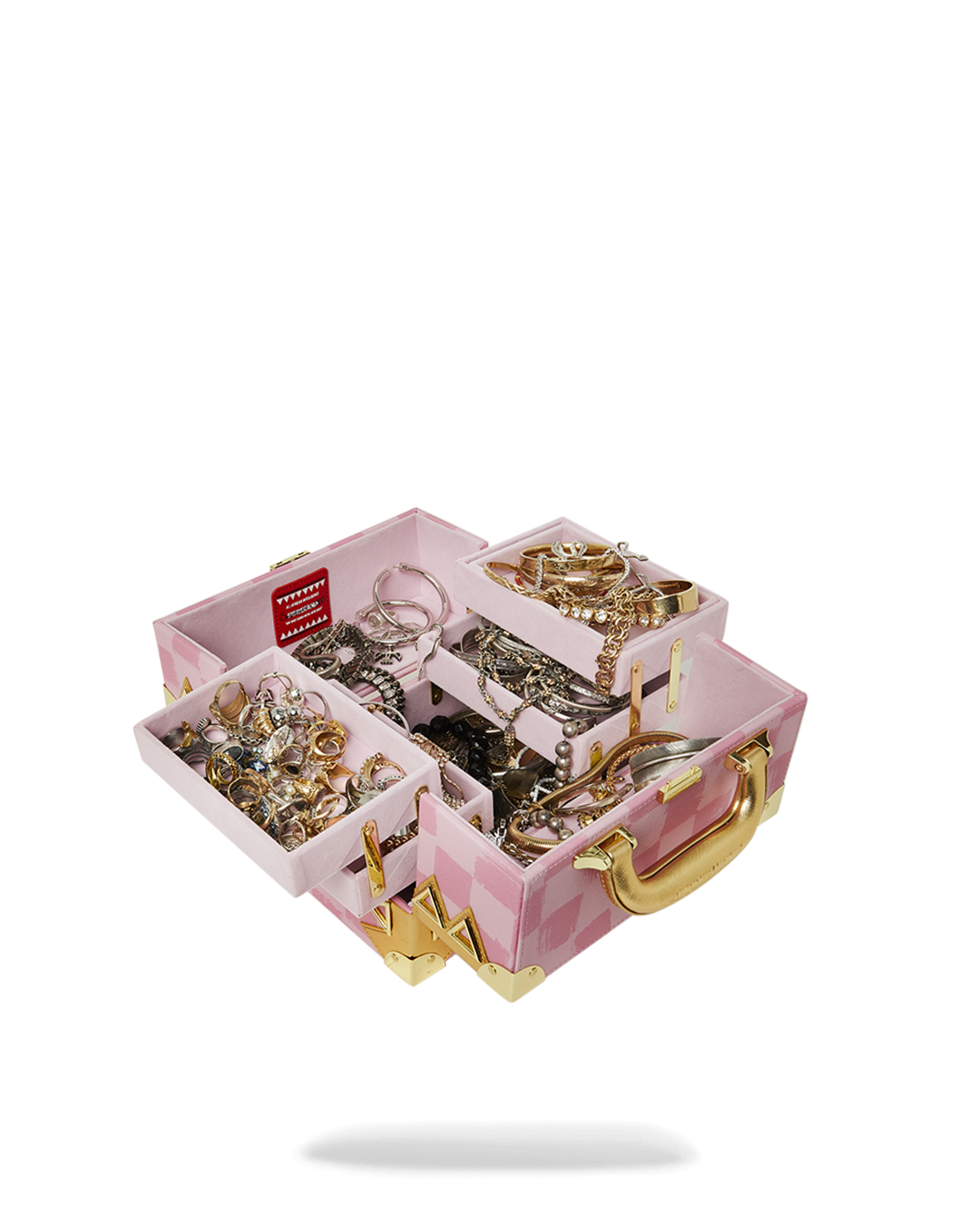 SPRAYGROUND® JEWELRY CASE A.I. AFRICAN INTELLIGENCE MESSAGE FROM THE FUTURE JEWELRY BOX - SANDFLOWER COLLAB